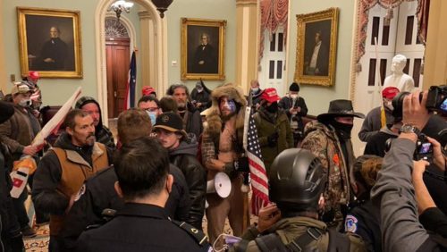 BREAKING: Patriots Have Made Their Way INSIDE THE CAPITOL — Pence Evacuated, Lawmakers Sheltering in Place (VIDEOS)