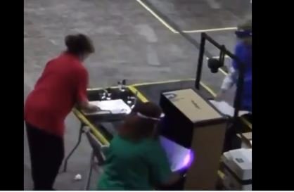 BREAKING – IT’s HAPPENING! Arizona Election Workers are Running Ultra-Violet Ballot Testing on Maricopa Ballots (VIDEO)