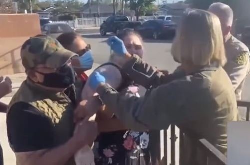 Horror! California Officials Force Crying Mentally Handicapped People to Get COVID Vaccinations (VIDEO)