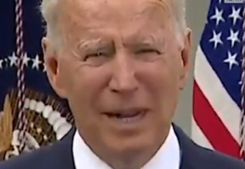 WATCH: Weirdo Biden Urges People to Show ‘Kindness and Respect’ for Vaccinated People Who Continue Wearing Masks